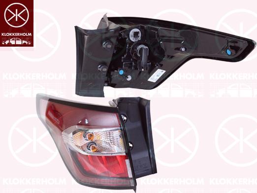 Klokkerholm 25790721A1 - Задний фонарь abcparts.ee