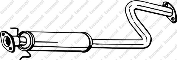 Klokkerholm 278-111 - Средний глушитель выхлопных газов abcparts.ee