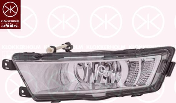 Klokkerholm 75180294A1 - Фара противотуманная abcparts.ee