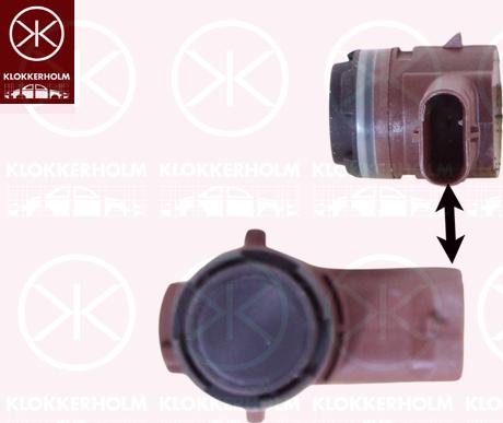Klokkerholm 78019005 - Датчик, система помощи при парковке abcparts.ee