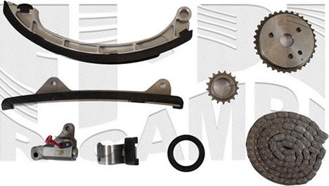 KM International KCD228 - Комплект цепи привода распредвала abcparts.ee