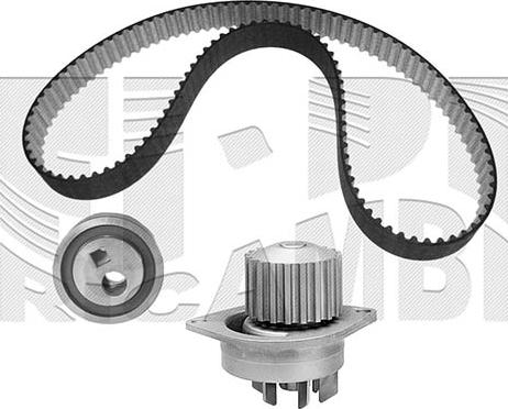 KM International WKFI001 - Водяной насос + комплект зубчатого ремня ГРМ abcparts.ee