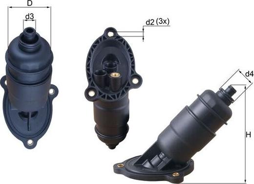 KNECHT HX 155 - Гидрофильтр, автоматическая коробка передач abcparts.ee