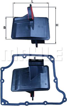 KNECHT HX 166D - Hüdraulikafilter,automaatkäigukast abcparts.ee