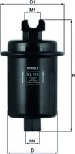 KNECHT KL 111 - Топливный фильтр abcparts.ee