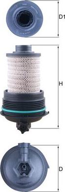 KNECHT KX 532 - Топливный фильтр abcparts.ee