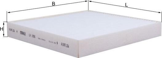 KNECHT LA 1956 - Фильтр воздуха в салоне abcparts.ee