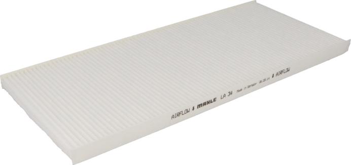 KNECHT LA 34 - Фильтр воздуха в салоне abcparts.ee