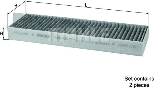 KNECHT LAK 428/S - Фильтр воздуха в салоне abcparts.ee