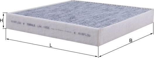 KNECHT LAK 1956 - Фильтр воздуха в салоне abcparts.ee