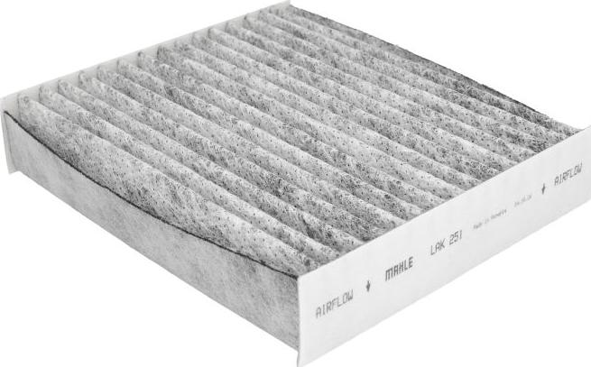 KNECHT LAK 251 - Фильтр воздуха в салоне abcparts.ee