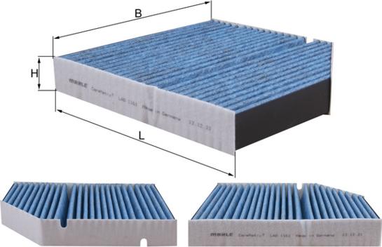 KNECHT LAO 1161 - Фильтр воздуха в салоне abcparts.ee