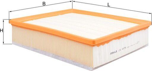 KNECHT LX 4479 - Воздушный фильтр двигателя abcparts.ee