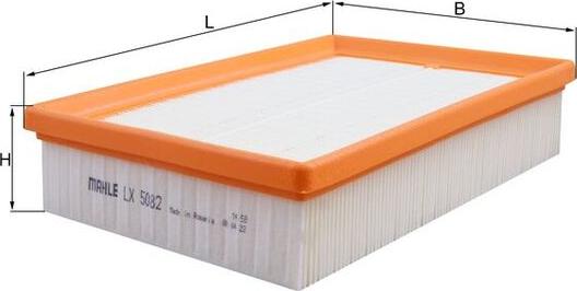 KNECHT LX 5082 - Воздушный фильтр двигателя abcparts.ee