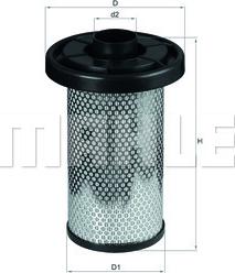 KNECHT LX 576 - Воздушный фильтр двигателя abcparts.ee