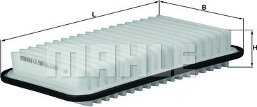 KNECHT LX 2901 - Воздушный фильтр двигателя abcparts.ee