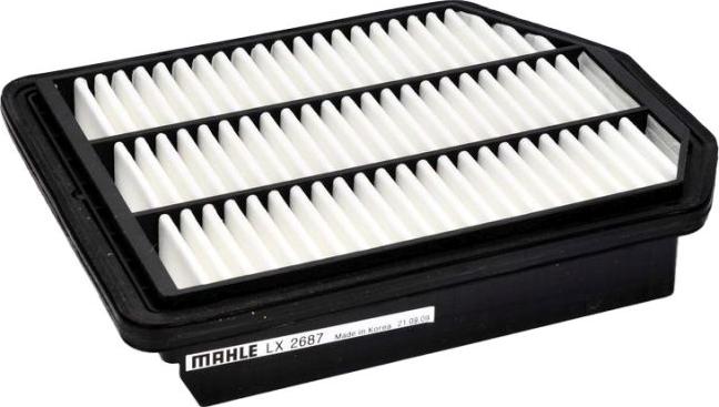 KNECHT LX 2687 - Воздушный фильтр двигателя abcparts.ee