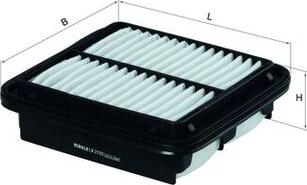 KNECHT LX 2122 - Воздушный фильтр двигателя abcparts.ee