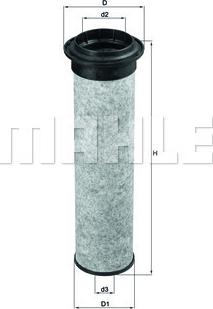 KNECHT LXS 41/1 - Фильтр добавочного воздуха abcparts.ee