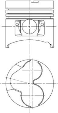 Kolbenschmidt 94751600 - Поршень abcparts.ee