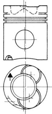Kolbenschmidt 90738700 - Поршень abcparts.ee