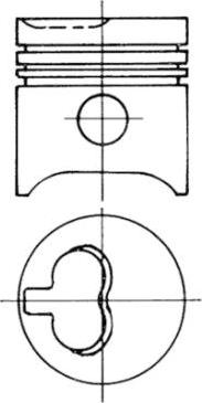 Kolbenschmidt 93625600 - Поршень abcparts.ee