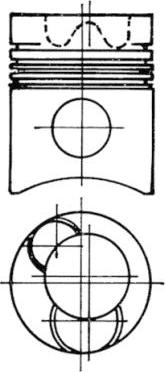 Kolbenschmidt 93394700 - Поршень abcparts.ee