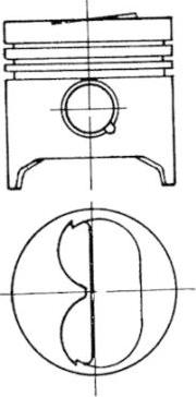 Kolbenschmidt 92231961 - Ремонтный комплект, поршень / гильза цилиндра abcparts.ee