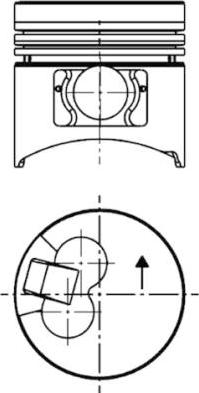 Kolbenschmidt 40059600 - Поршень abcparts.ee