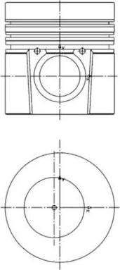 Kolbenschmidt 40155600 - Поршень abcparts.ee