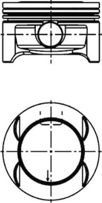 Kolbenschmidt 40385600 - Поршень abcparts.ee