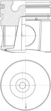 Kolbenschmidt 40322600 - Поршень abcparts.ee