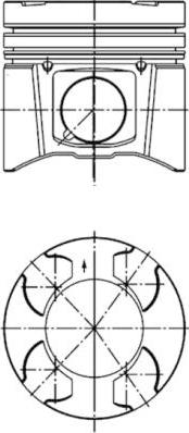 Kolbenschmidt 40271600 - Поршень abcparts.ee