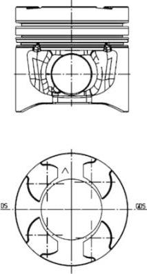 Kolbenschmidt 40272600 - Поршень abcparts.ee