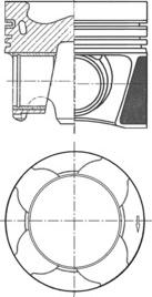Kolbenschmidt 41861600 - Поршень abcparts.ee