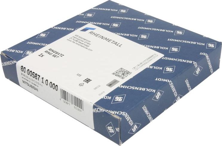 Kolbenschmidt 800058710000 - Комплект поршневых колец abcparts.ee