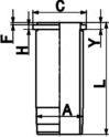 Kolbenschmidt 89532110 - Гильза цилиндра abcparts.ee