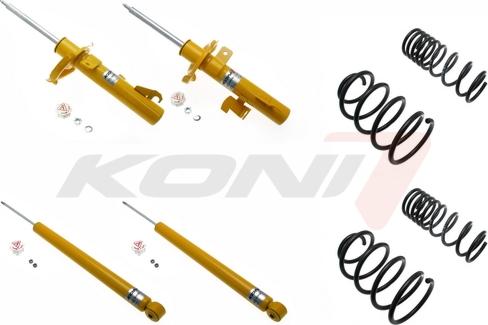 KONI 1140-0861 - Комплект ходовой части, пружины / амортизаторы abcparts.ee