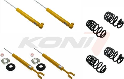 KONI 1140-2001 - Комплект ходовой части, пружины / амортизаторы abcparts.ee