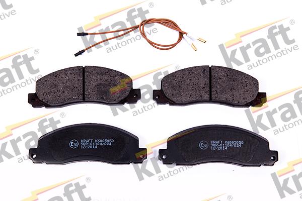KRAFT AUTOMOTIVE 6005050 - Тормозные колодки, дисковые, комплект abcparts.ee