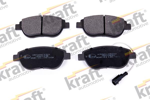 KRAFT AUTOMOTIVE 6003322 - Тормозные колодки, дисковые, комплект abcparts.ee