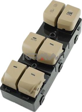 KRAW AN-1818DB - Выключатель, стеклоподъемник abcparts.ee