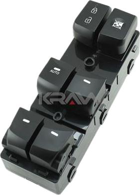 KRAW AN-1818D - Выключатель, стеклоподъемник abcparts.ee