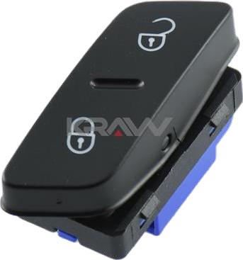 KRAW AN-2401 - Кнопка запирания двери, фиксатор abcparts.ee