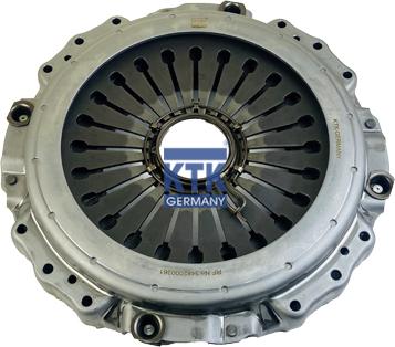 KTK GERMANY 30153 - Нажимной диск сцепления abcparts.ee