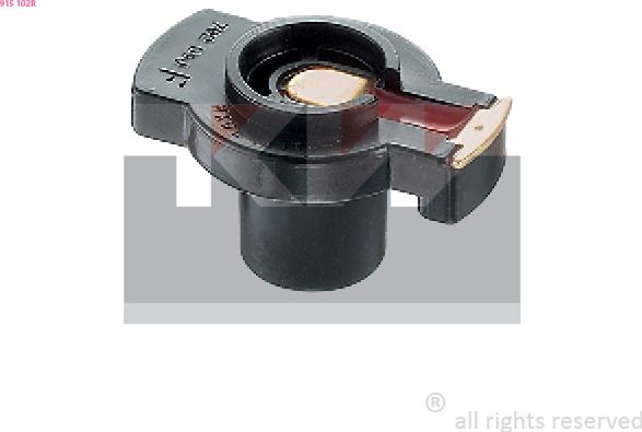 KW 915 102R - Бегунок распределителя зажигани abcparts.ee