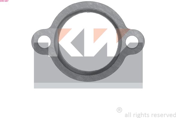 KW 590 587 - Прокладка, термостат abcparts.ee