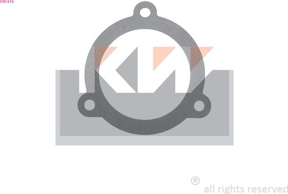 KW 590 616 - Прокладка, термостат abcparts.ee