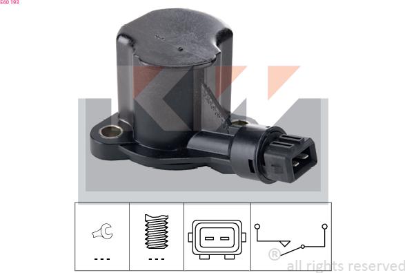 KW 560 193 - Датчик включения фары заднего хода abcparts.ee