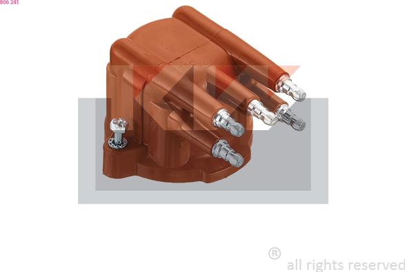 KW 806 241 - Крышка распределителя зажигания abcparts.ee